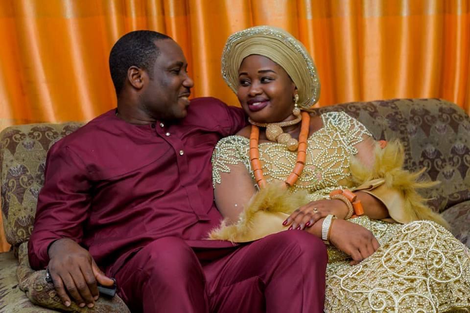 Together in style — a couple married through Richy Mature Singles