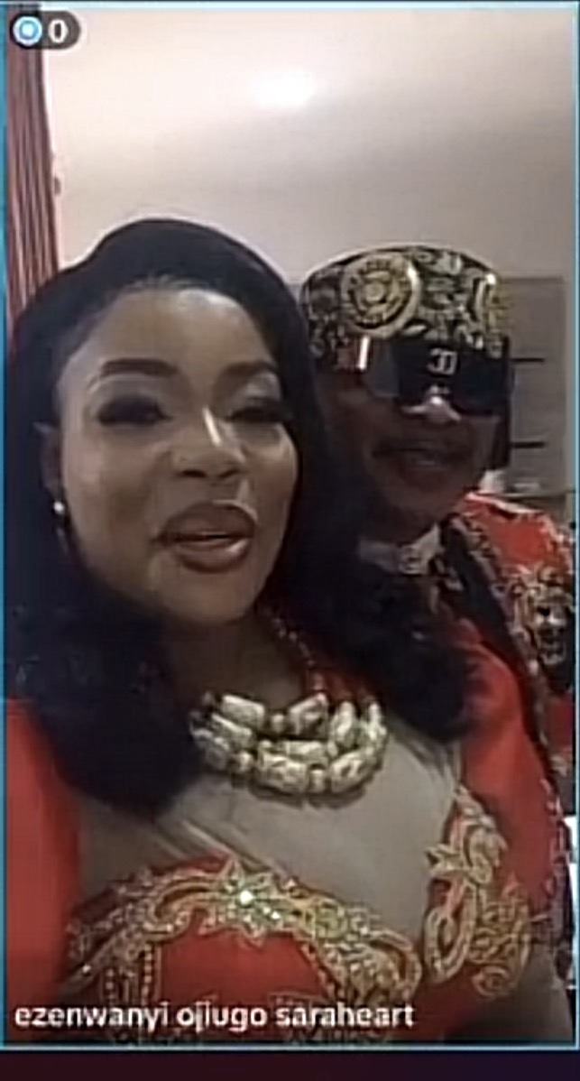 Ezenwanyi Ojiugo & her king — a couple married through Richy Mature Singles