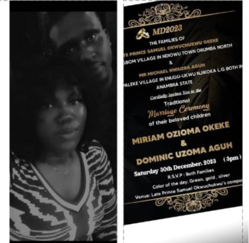 Miriam Ozioma & Dominic Uzoma — a couple married through Richy Mature Singles